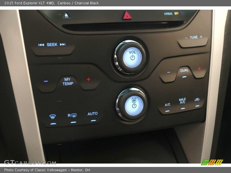 Caribou / Charcoal Black 2015 Ford Explorer XLT 4WD