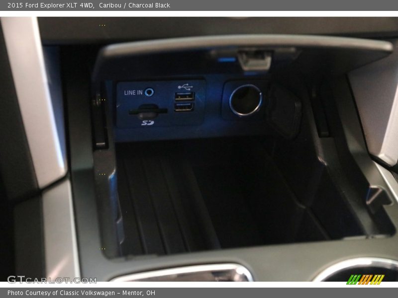 Caribou / Charcoal Black 2015 Ford Explorer XLT 4WD