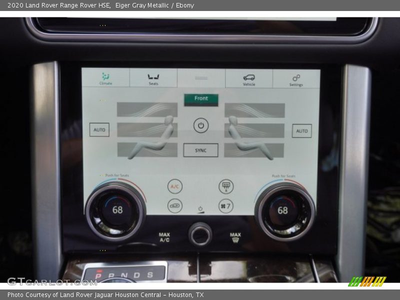 Eiger Gray Metallic / Ebony 2020 Land Rover Range Rover HSE