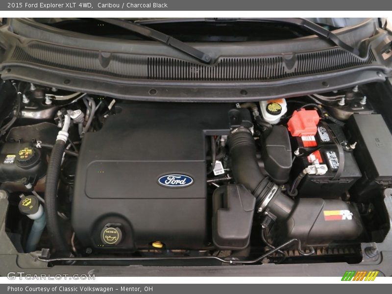 Caribou / Charcoal Black 2015 Ford Explorer XLT 4WD