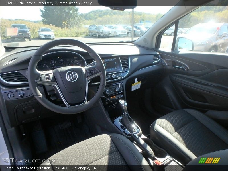Summit White / Ebony 2020 Buick Encore Preferred