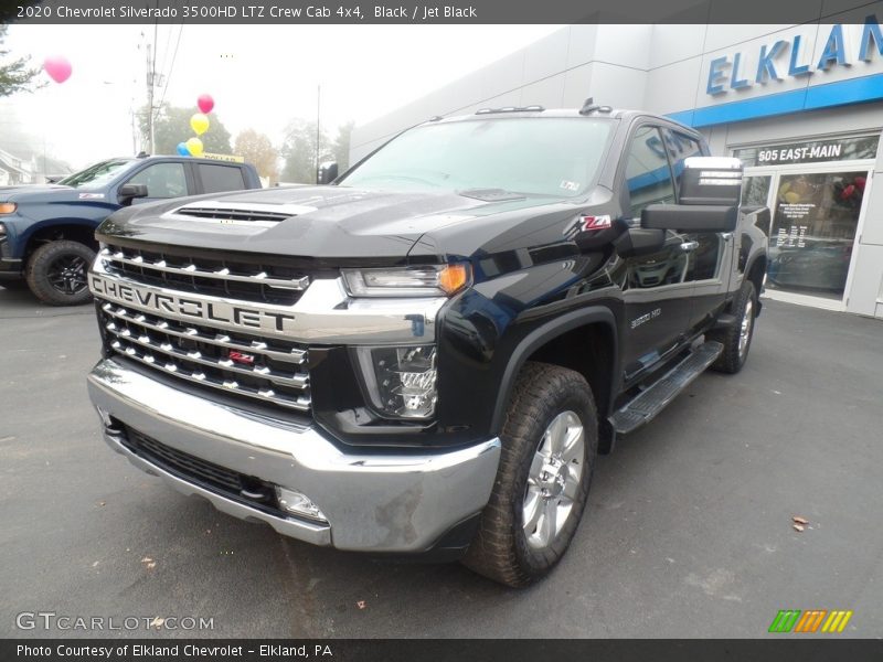 Black / Jet Black 2020 Chevrolet Silverado 3500HD LTZ Crew Cab 4x4