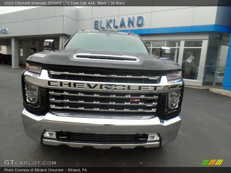 Black / Jet Black 2020 Chevrolet Silverado 3500HD LTZ Crew Cab 4x4
