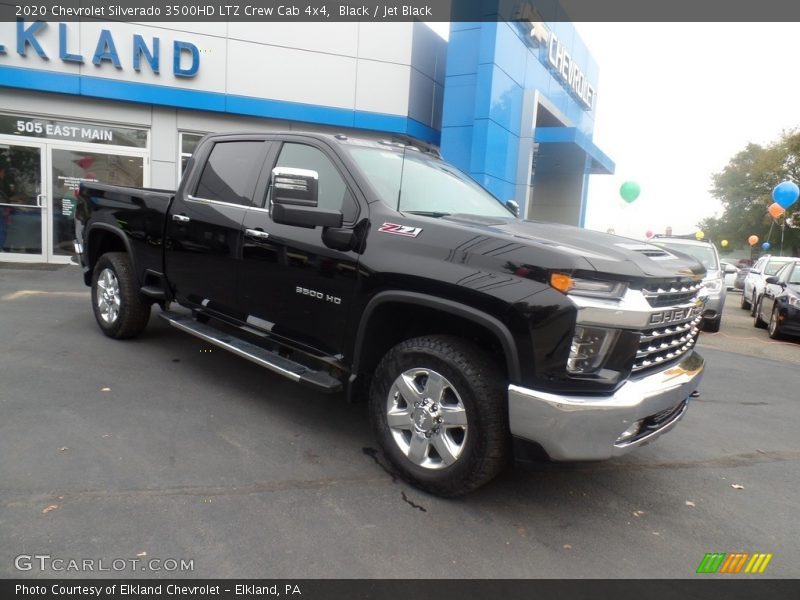 Black / Jet Black 2020 Chevrolet Silverado 3500HD LTZ Crew Cab 4x4