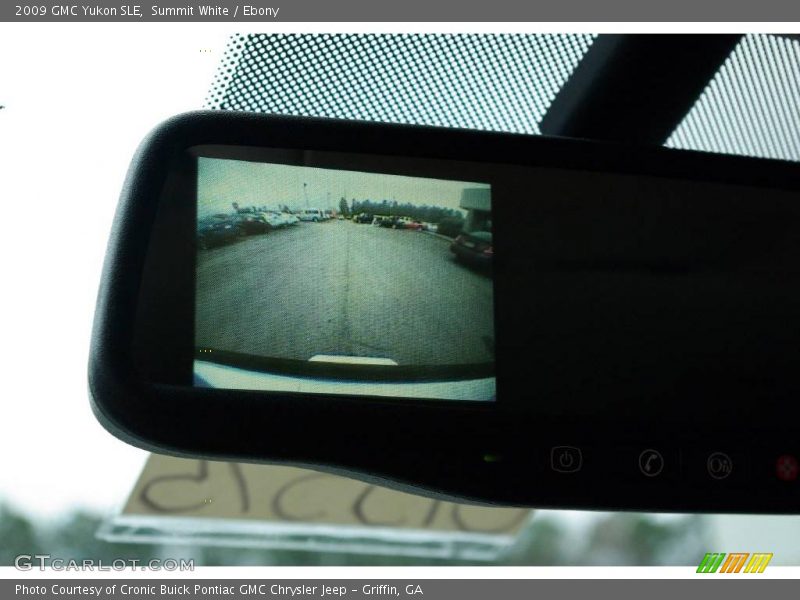 Summit White / Ebony 2009 GMC Yukon SLE