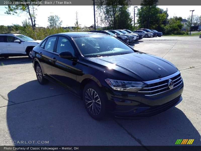 Black / Titan Black 2019 Volkswagen Jetta SE