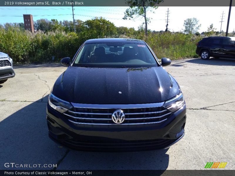 Black / Titan Black 2019 Volkswagen Jetta SE
