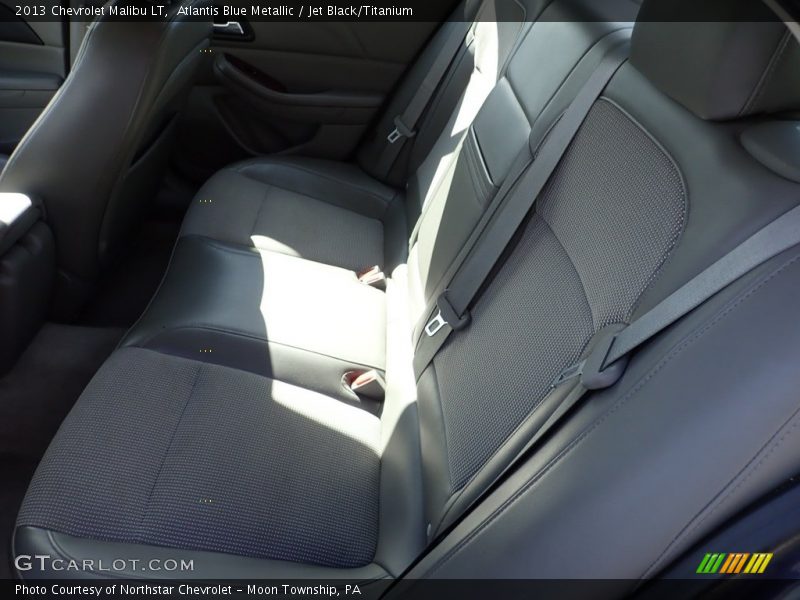 Atlantis Blue Metallic / Jet Black/Titanium 2013 Chevrolet Malibu LT