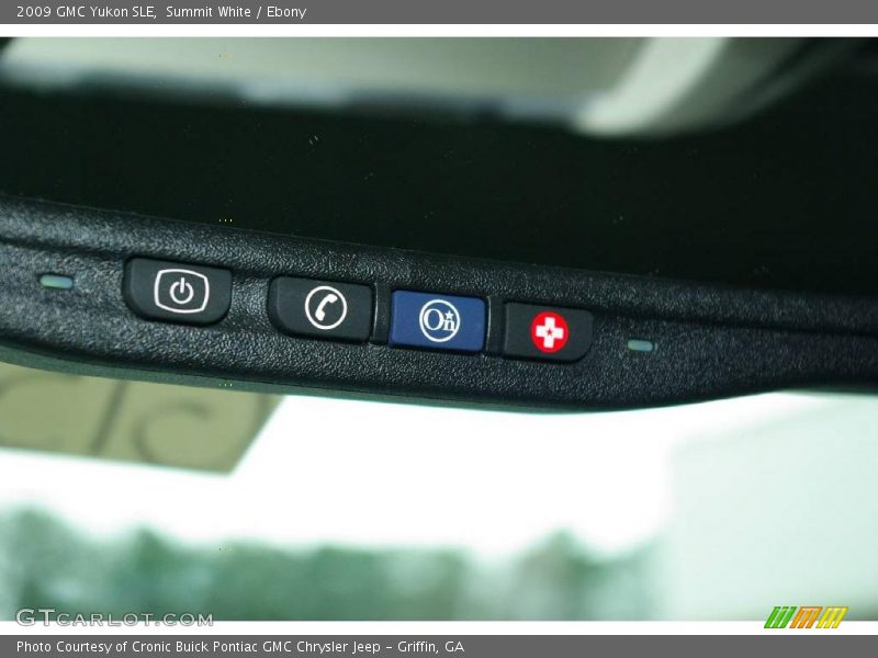 Summit White / Ebony 2009 GMC Yukon SLE