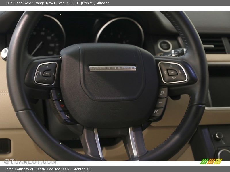  2019 Range Rover Evoque SE Steering Wheel