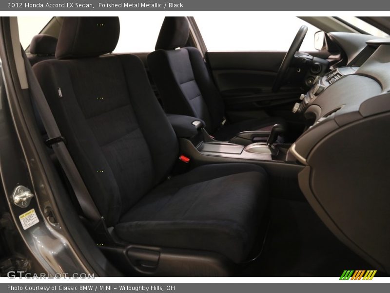 Polished Metal Metallic / Black 2012 Honda Accord LX Sedan