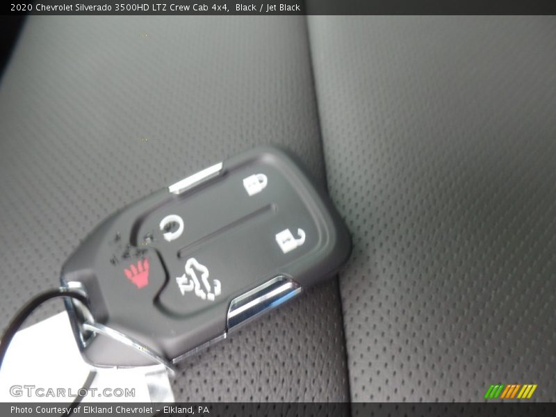 Black / Jet Black 2020 Chevrolet Silverado 3500HD LTZ Crew Cab 4x4