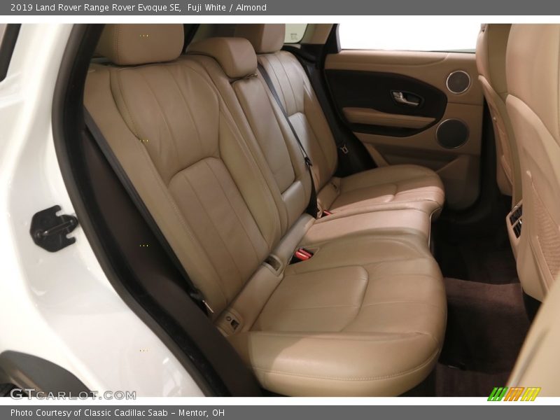 Rear Seat of 2019 Range Rover Evoque SE