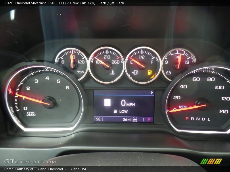  2020 Silverado 3500HD LTZ Crew Cab 4x4 LTZ Crew Cab 4x4 Gauges