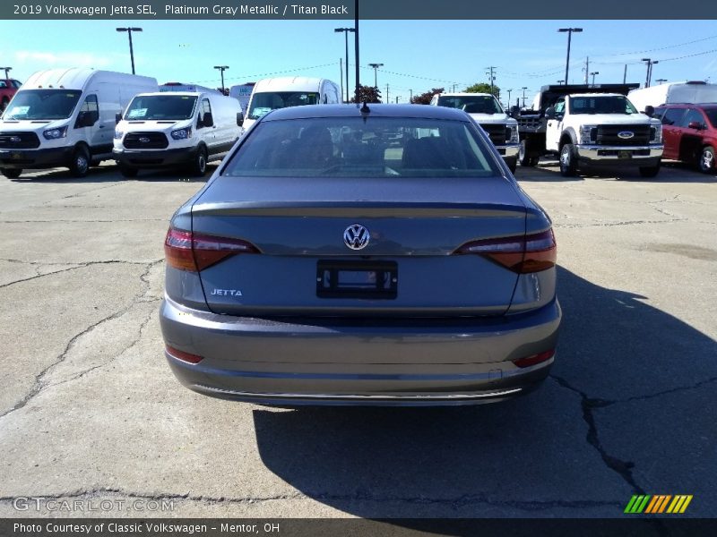 Platinum Gray Metallic / Titan Black 2019 Volkswagen Jetta SEL