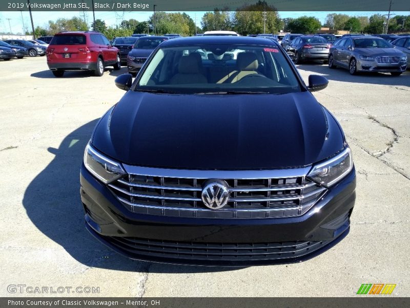Black / Dark Beige 2019 Volkswagen Jetta SEL