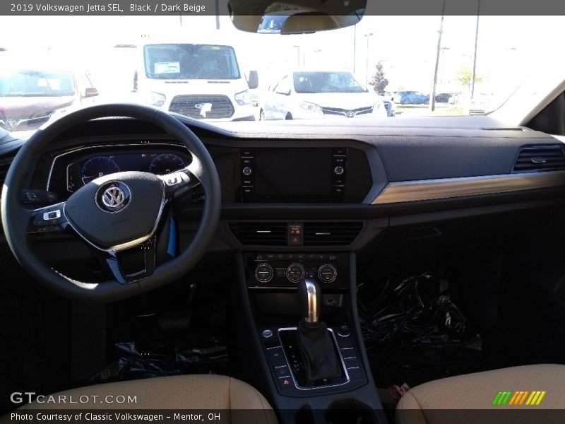 Black / Dark Beige 2019 Volkswagen Jetta SEL