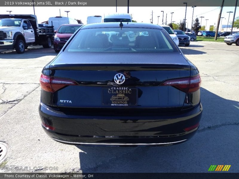 Black / Dark Beige 2019 Volkswagen Jetta SEL