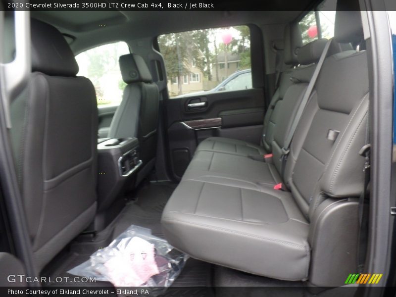 Rear Seat of 2020 Silverado 3500HD LTZ Crew Cab 4x4
