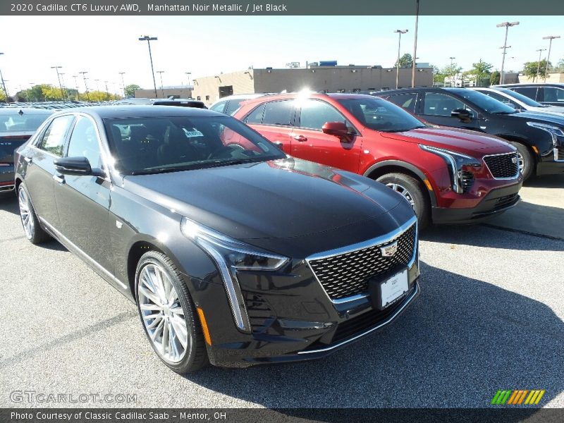 Manhattan Noir Metallic / Jet Black 2020 Cadillac CT6 Luxury AWD