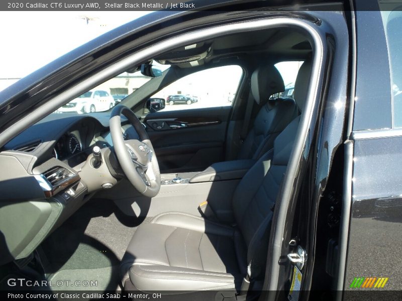 Stellar Black Metallic / Jet Black 2020 Cadillac CT6 Luxury AWD