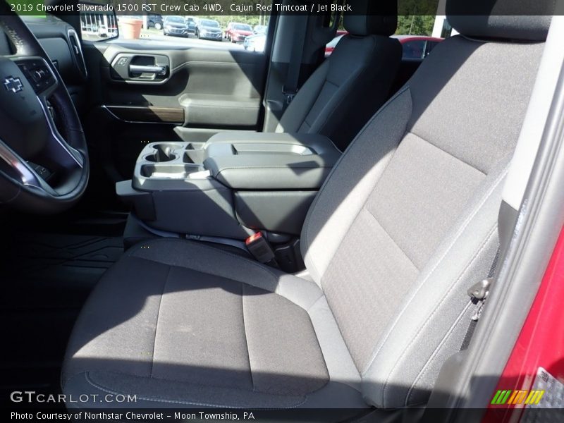 Cajun Red Tintcoat / Jet Black 2019 Chevrolet Silverado 1500 RST Crew Cab 4WD