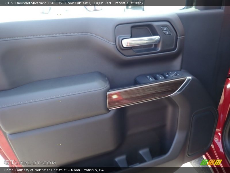 Cajun Red Tintcoat / Jet Black 2019 Chevrolet Silverado 1500 RST Crew Cab 4WD