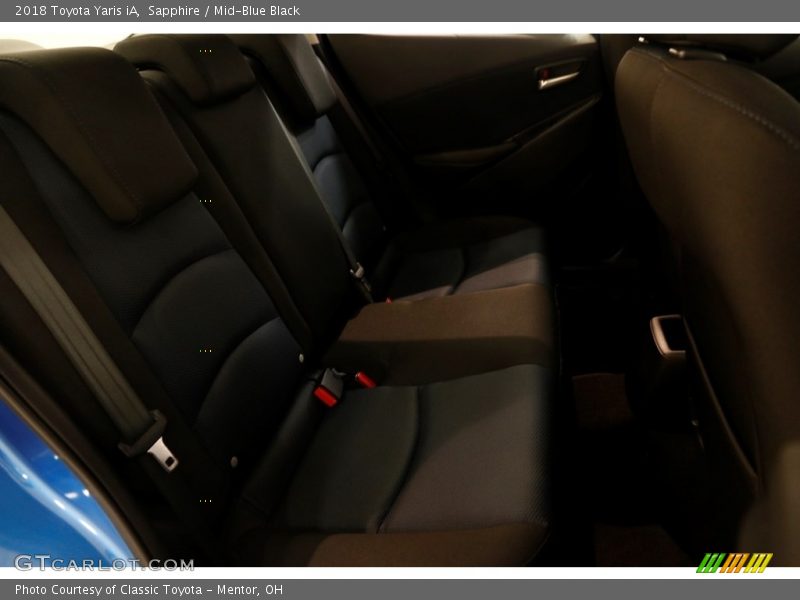 Sapphire / Mid-Blue Black 2018 Toyota Yaris iA