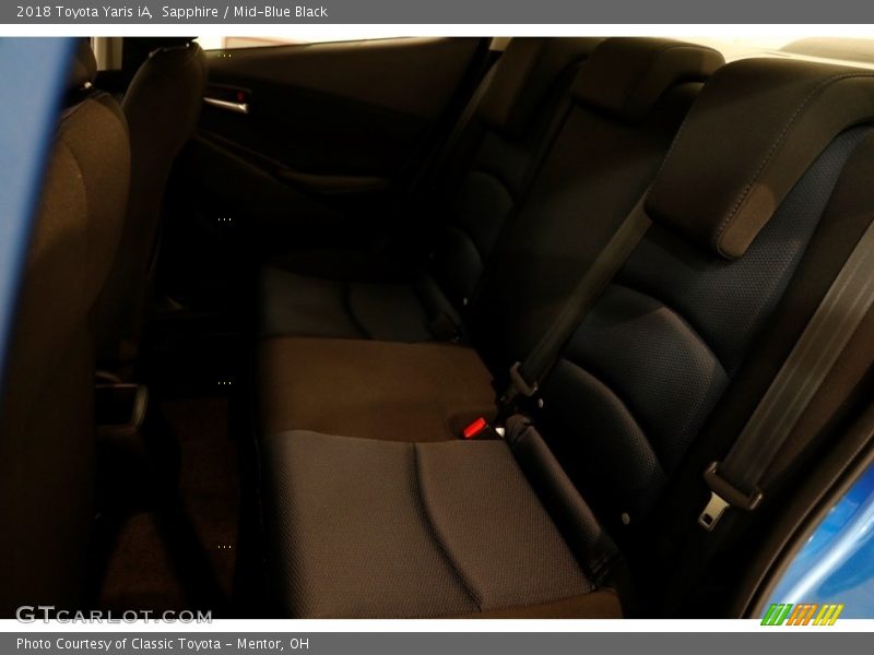 Sapphire / Mid-Blue Black 2018 Toyota Yaris iA