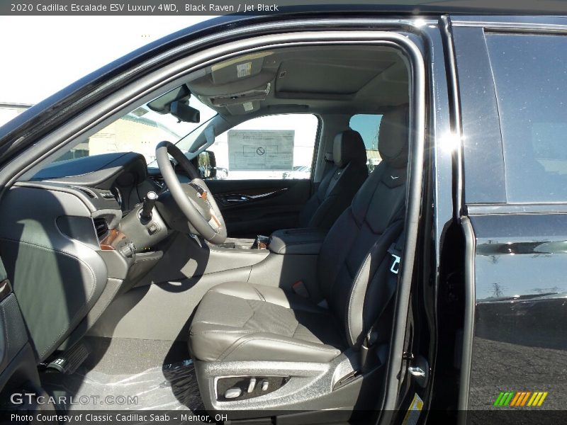 Black Raven / Jet Black 2020 Cadillac Escalade ESV Luxury 4WD