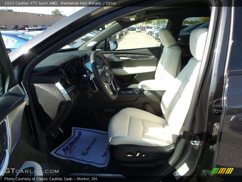 Manhattan Noir Metallic / Cirrus 2020 Cadillac XT5 Sport AWD