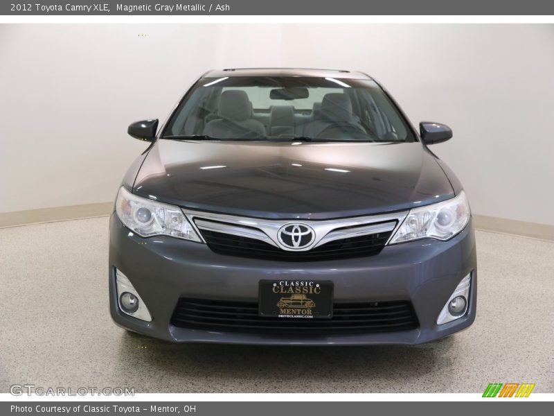 Magnetic Gray Metallic / Ash 2012 Toyota Camry XLE