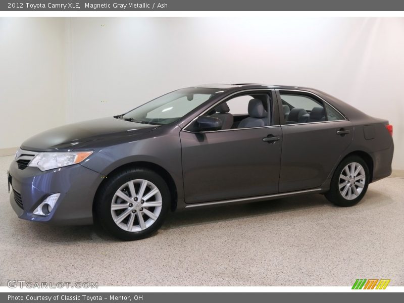 Magnetic Gray Metallic / Ash 2012 Toyota Camry XLE