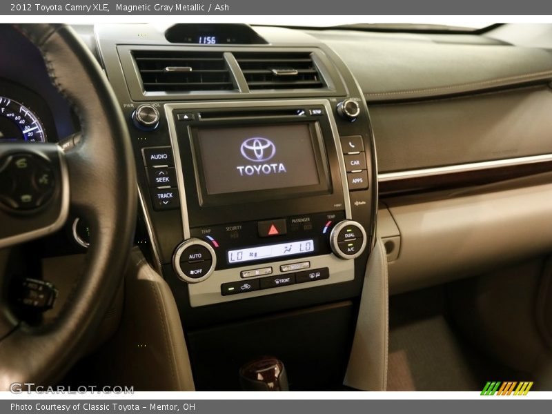 Magnetic Gray Metallic / Ash 2012 Toyota Camry XLE