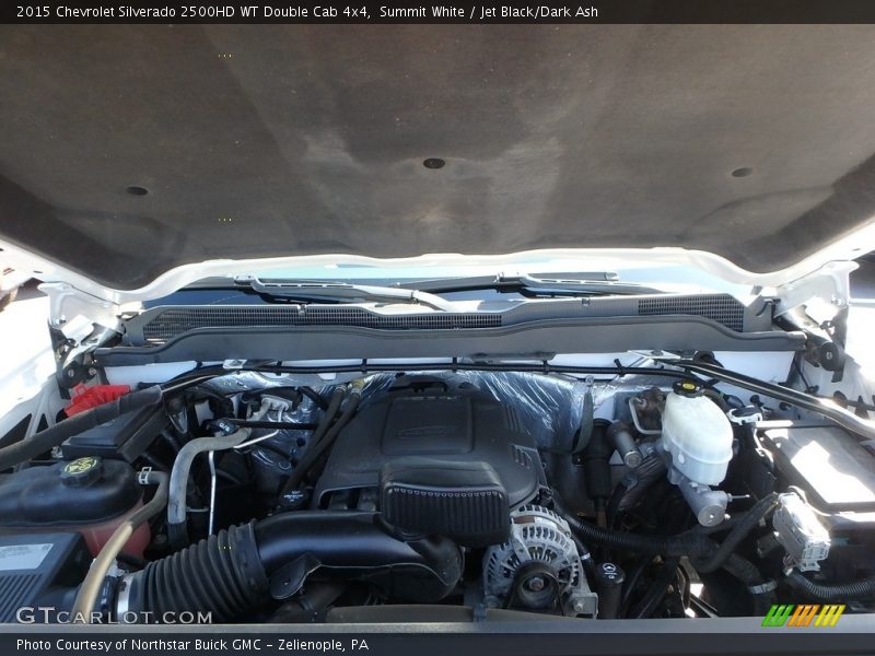 Summit White / Jet Black/Dark Ash 2015 Chevrolet Silverado 2500HD WT Double Cab 4x4
