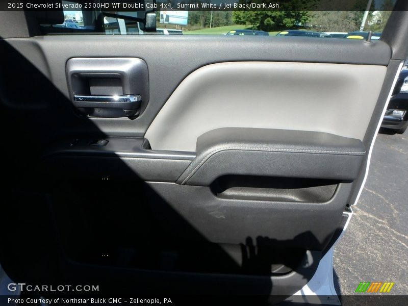 Summit White / Jet Black/Dark Ash 2015 Chevrolet Silverado 2500HD WT Double Cab 4x4