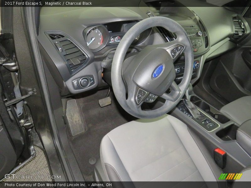 Magnetic / Charcoal Black 2017 Ford Escape S