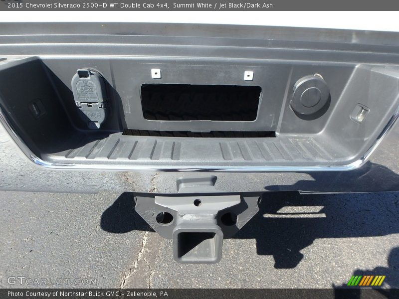 Summit White / Jet Black/Dark Ash 2015 Chevrolet Silverado 2500HD WT Double Cab 4x4