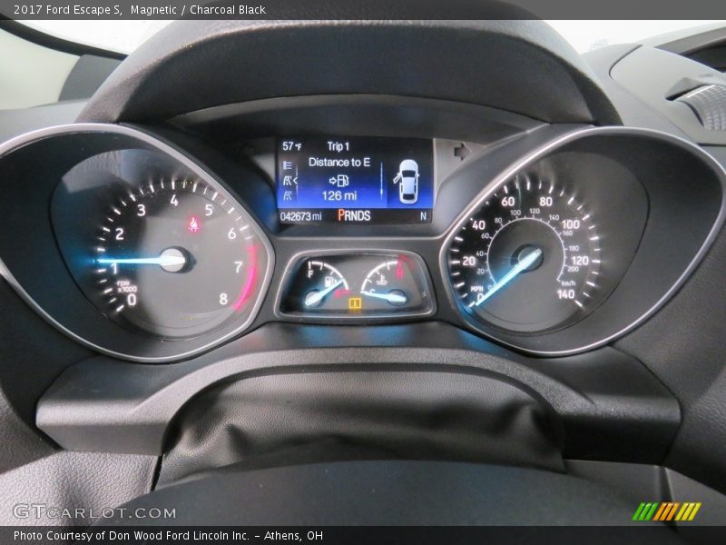 Magnetic / Charcoal Black 2017 Ford Escape S
