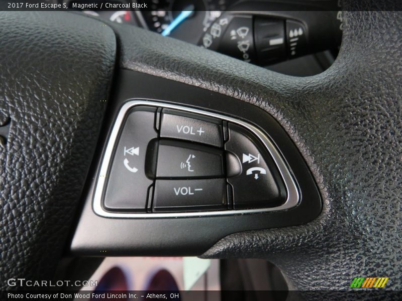 Magnetic / Charcoal Black 2017 Ford Escape S