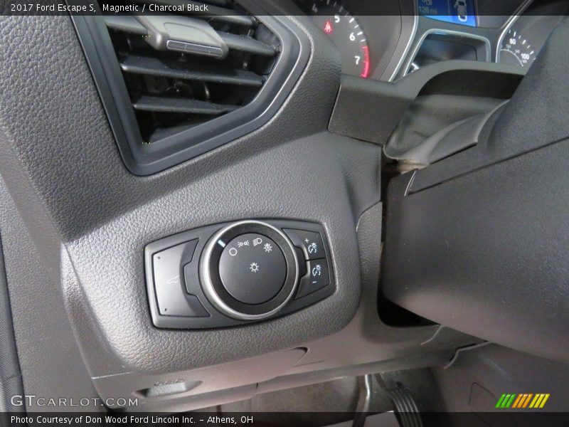 Magnetic / Charcoal Black 2017 Ford Escape S