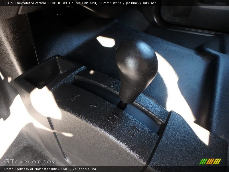 Summit White / Jet Black/Dark Ash 2015 Chevrolet Silverado 2500HD WT Double Cab 4x4