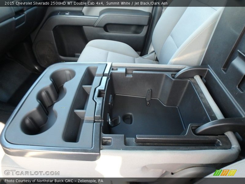 Summit White / Jet Black/Dark Ash 2015 Chevrolet Silverado 2500HD WT Double Cab 4x4