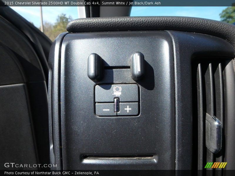 Summit White / Jet Black/Dark Ash 2015 Chevrolet Silverado 2500HD WT Double Cab 4x4