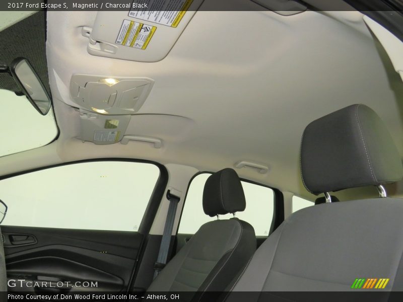 Magnetic / Charcoal Black 2017 Ford Escape S