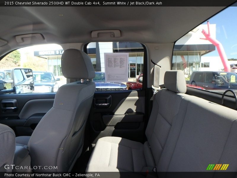 Summit White / Jet Black/Dark Ash 2015 Chevrolet Silverado 2500HD WT Double Cab 4x4