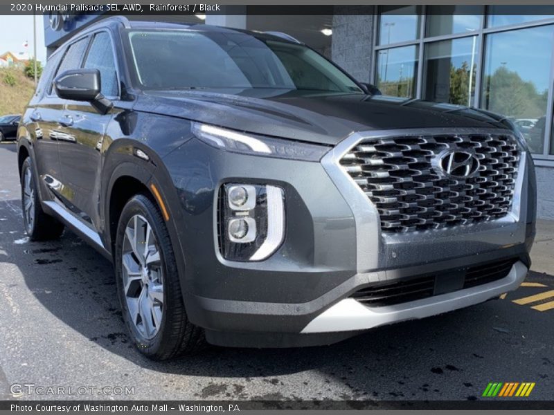 Rainforest / Black 2020 Hyundai Palisade SEL AWD