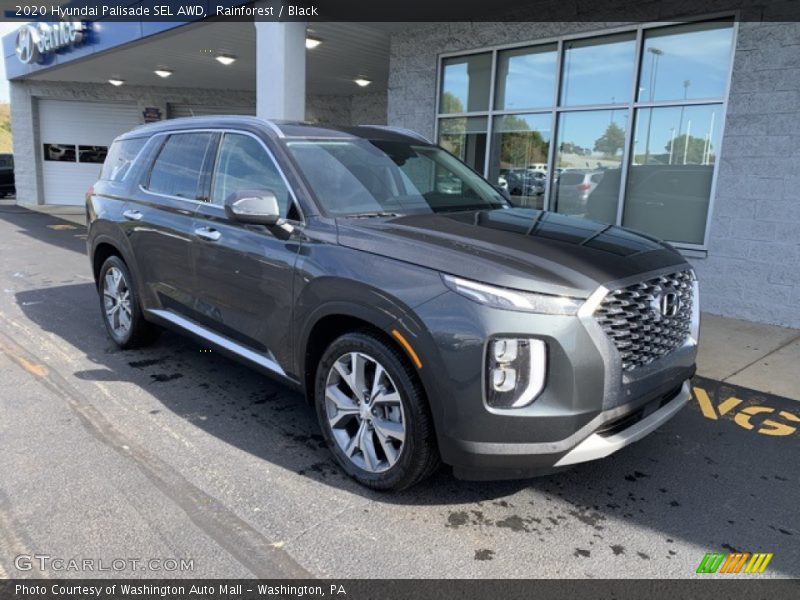 Rainforest / Black 2020 Hyundai Palisade SEL AWD