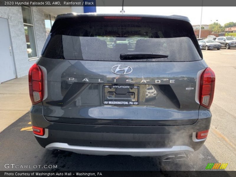 Rainforest / Black 2020 Hyundai Palisade SEL AWD