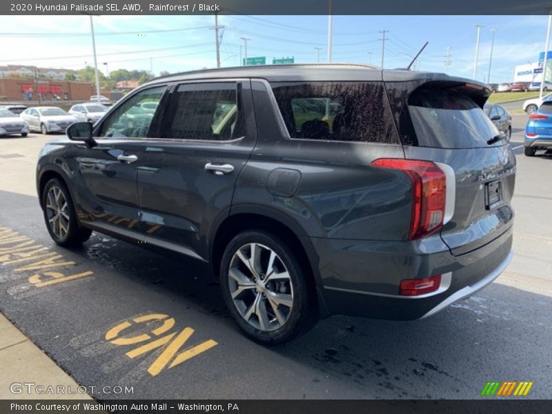 Rainforest / Black 2020 Hyundai Palisade SEL AWD
